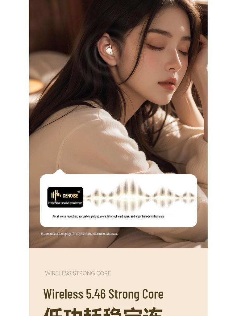 M73 Wireless Bluetooth Earbuds | In-ear, Long Battery, Noise-Canceling with Digital Display