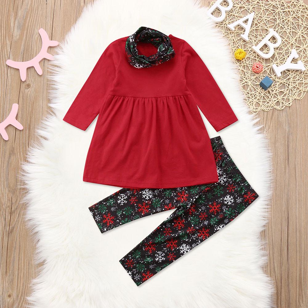 XUANOU Toddler Kids Baby Girls Long Sleeve Snowman Print Tops Pants Christmas Ou XUANOU Toddler Kids Baby Girls Long Sleeve Snowman Print Tops Pants Christmas Ou