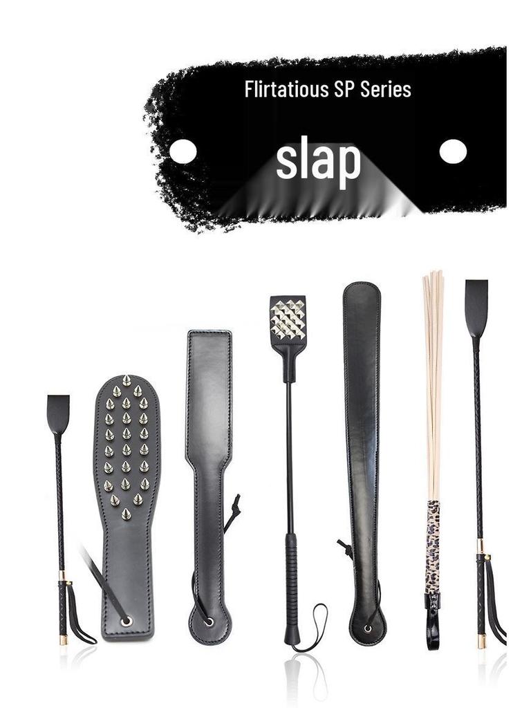 Long Handle Rivet Horsewhip: Erotic Spanking & Discipline Toy