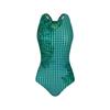 Women Palmaflage Check One Piece Dgn