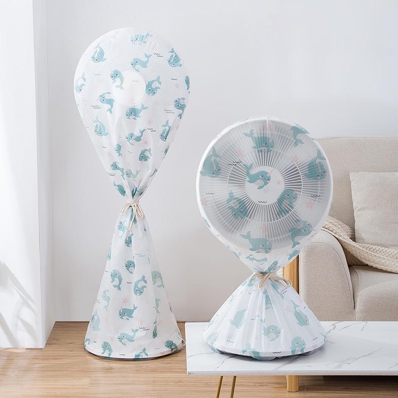 Universal Floor Fan Dust Cover - Complete Protective Wrap for Home Fans and Air Conditioners