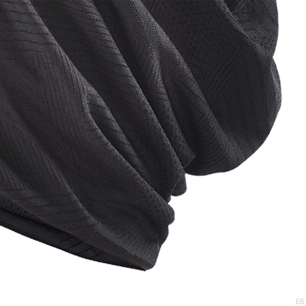 Breathable Beanie Hat, Comfortable Lightweight Wrap Head Scarf, Soft Unisex Bonnet Headgear for