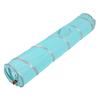 120cm Folding Cat Crinkle Tunnel Play Toy with Ball and Hole Kitten Cat Toy Blue