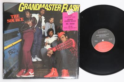 LP Record GRANDMASTER FLASH  Source 9604761 ELECTRA 1986 Europe Rap  HipHopRB Used