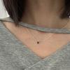 [925silver] Garnet Necklace