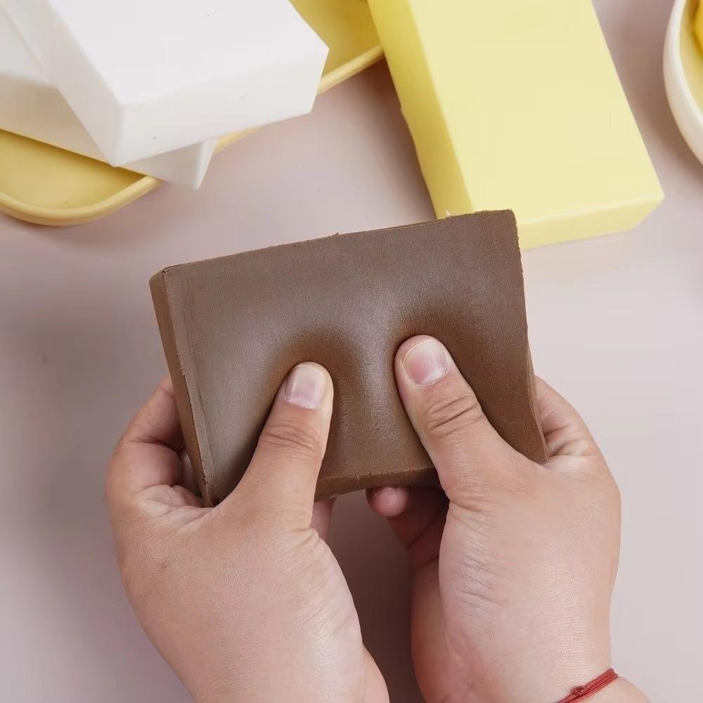 Soft Touch Milk Brick Squishy Toy Wet and Soft Milk Brick Fidget Toy Kids Party