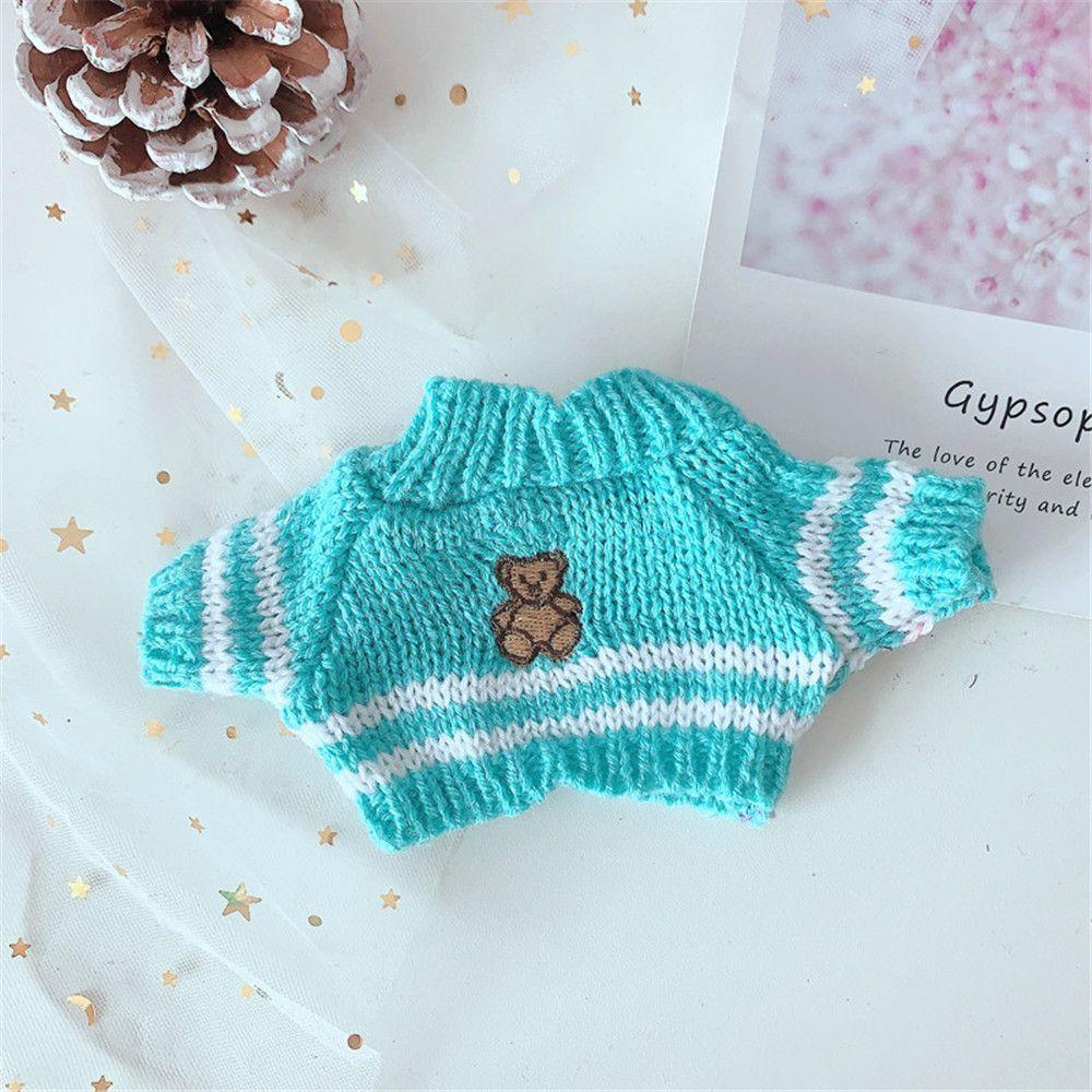 Doll Clothes for 20cm Dolls Plush Doll's Clothing Sweater Stuffed Toy Dolls Outfit for Idol Dolls Accessories