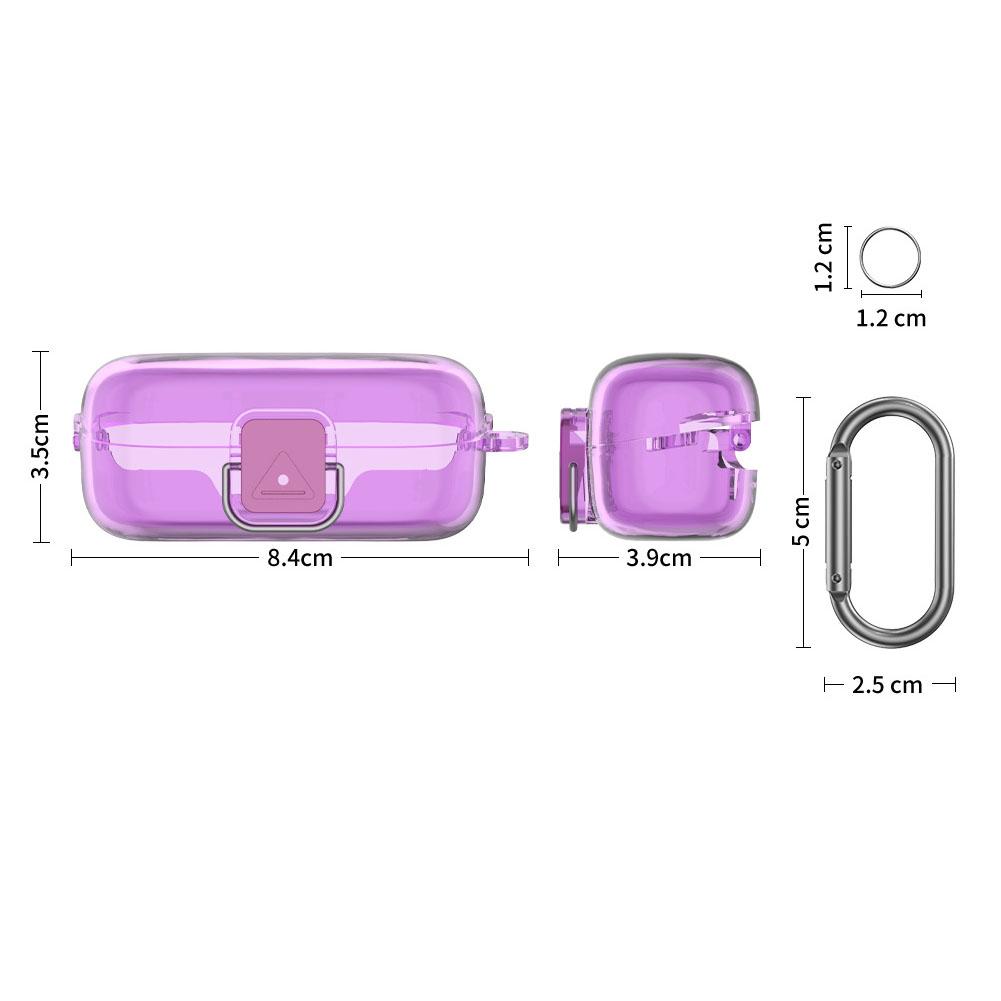 For Sony WF-C510 Earphone Protective Case Wireless Bluetooth Headset Silicone TPU Case Cover With Hook Accessories
