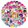 50Pcs Cartoon Fun Saiki Kusuo Anime The Disastrous Life Of Saiki K Stickers Doodle Diy Water Cup Scooter Sticker