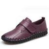 Fashion Handmade Ladies Shoes 2024 Spring Retro Genuine Leather Flat Shoes Women Soft Bottom Casual Shoes Footwear Size 35-42