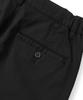 KULTE Men'S Fleece-Lined Elastic Waist Chino Pants Black
