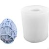 3D Easter Eggs Casting DIY Figurine Handmade Accessories Decoration Art Crafts Reusable Silicone