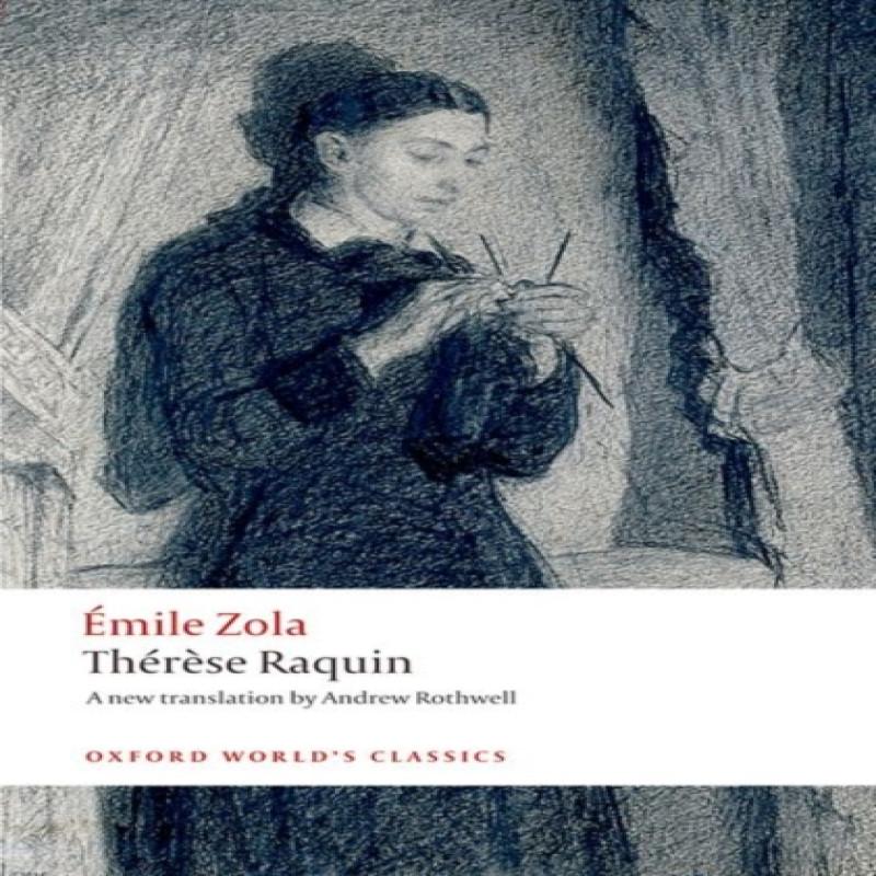 Therese Raquin by Emile Zola Paperback Book 9780199536856