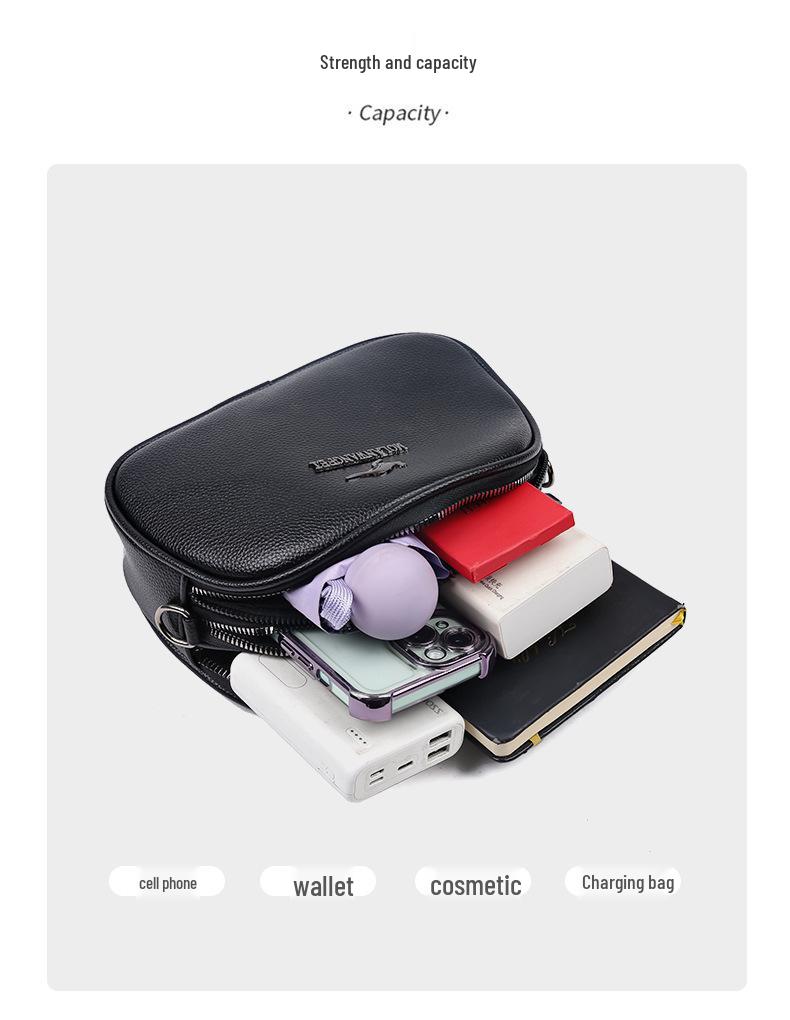 Brand Authentic 2025 Women's Versatile Crossbody Bag - Fashionable, Temperament-Inspired, Small Shoulder & Phone Bag