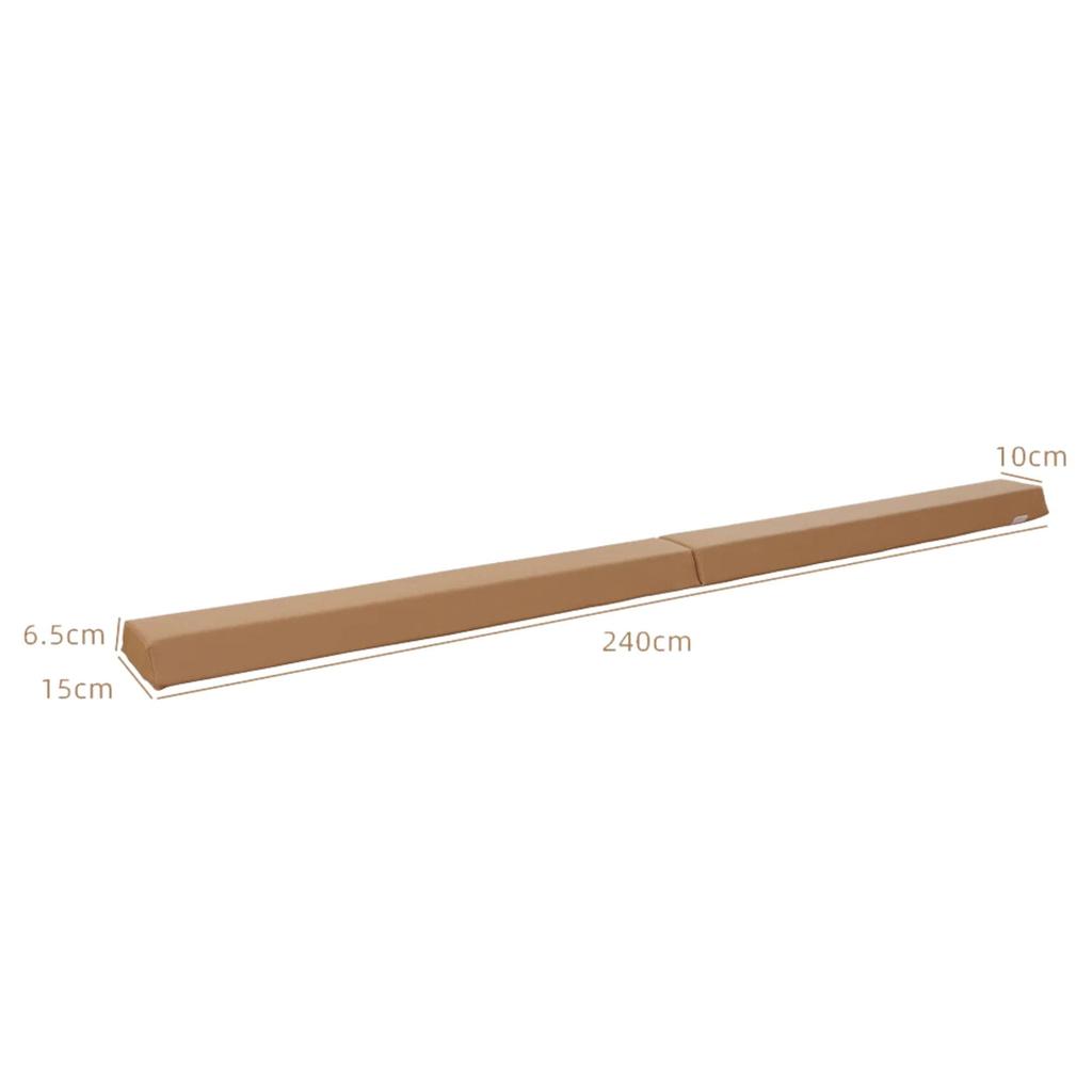 Gymnastic Balance Beam - Beige