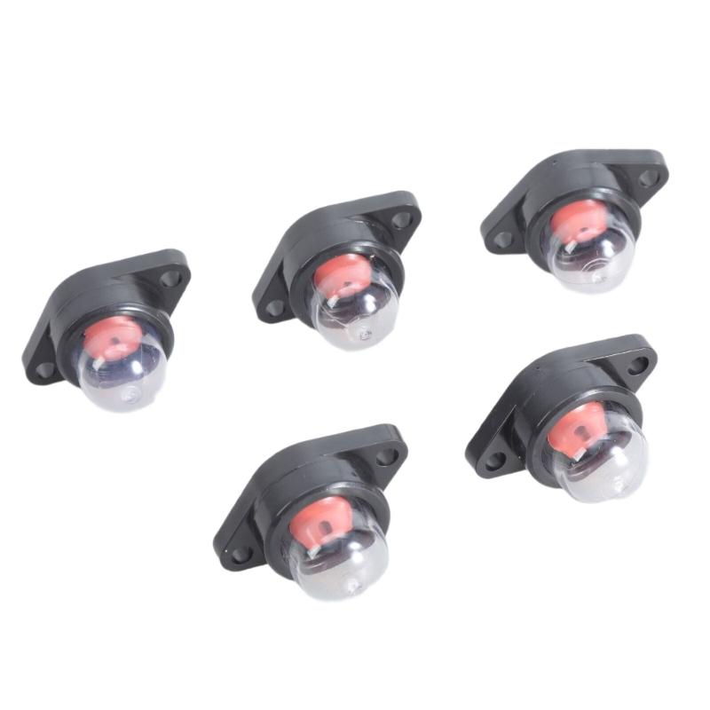 5 Stück Vergaser Primer Birne Ersatz Primer Birne für 358351082 358351161 530047213 530071835 358351181 Kettensägen