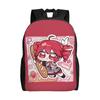 Kasane Teto Zaino Carino Gemello Pane Zaino con Fantasia Femminile Poliestere Kawaii Borse per Scuola Superiore Viaggio Zaino di Alta Qualità