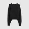 Gap Women's 2025 Winter Loose Micro Lantern Sleeve Crew Neck Knit Top