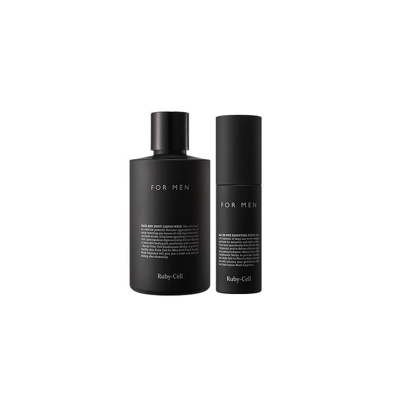 

Ruby Cell ДЛЯ МУЖЧИН ЖИДКОСТЬ ДЛЯ МЫВАНИЯ ЛИЦА И ТЕЛА 200 мл ESSENTIAL FLUID 50 мл/Все в одном, уход за потом, кожным салом, отходами, увлажнение,