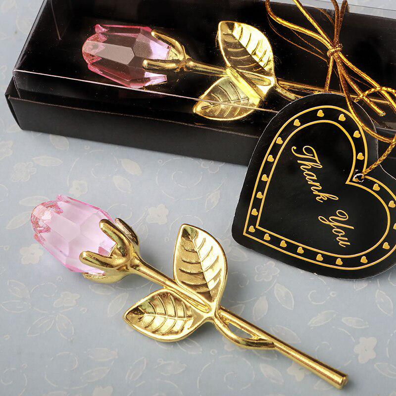 

Crystal Rose Flower For Valentine s Day Gift Home Decoration Craft Festive Party Supplies