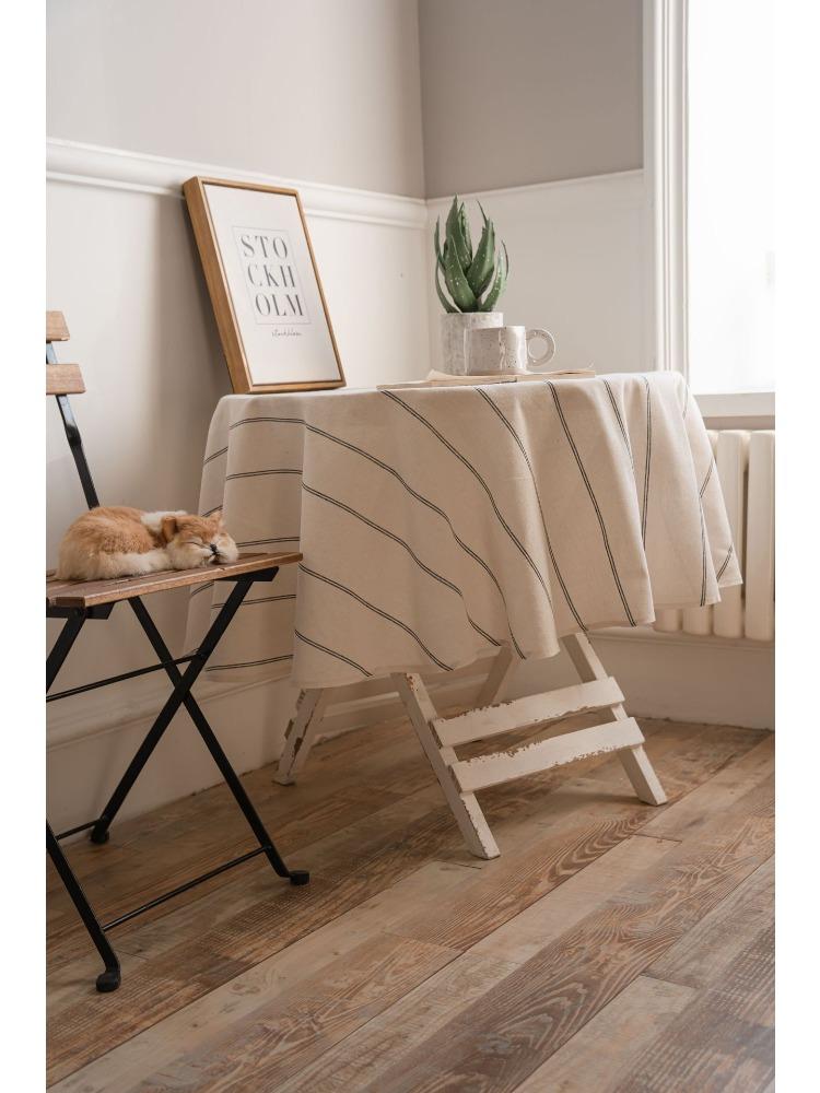 Tablecloth American Table Cloth Coffee Table Cloth Round Tablecloth Round Adhesive Table Cover for Small Round Tables, Dining Room