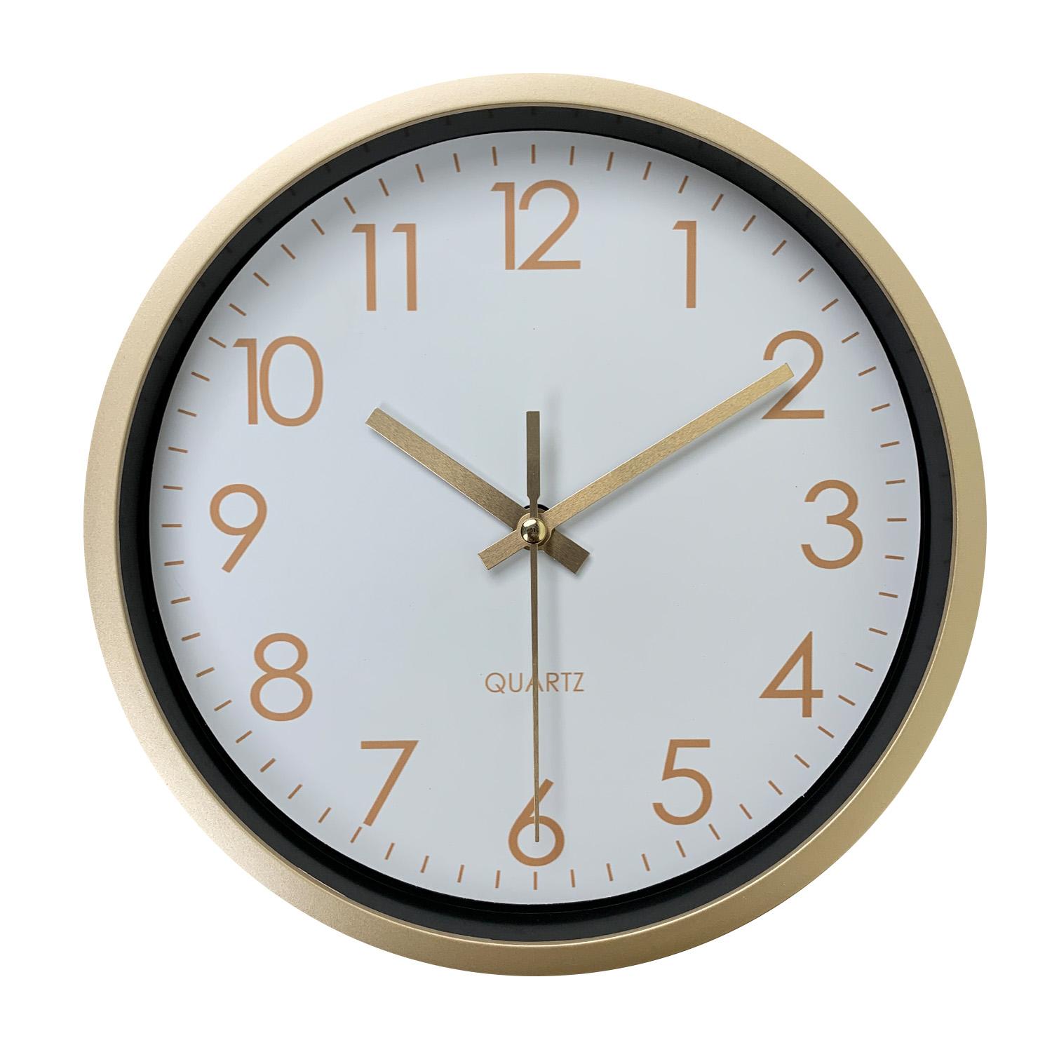 High-Quality 1Pc 8-Inch High-Quality Gold Up-to-date High-Quality Minimalist High-Quality Wall High-Quality Clock, High-Quality Silent High-Quality (as the picture,8 inch)