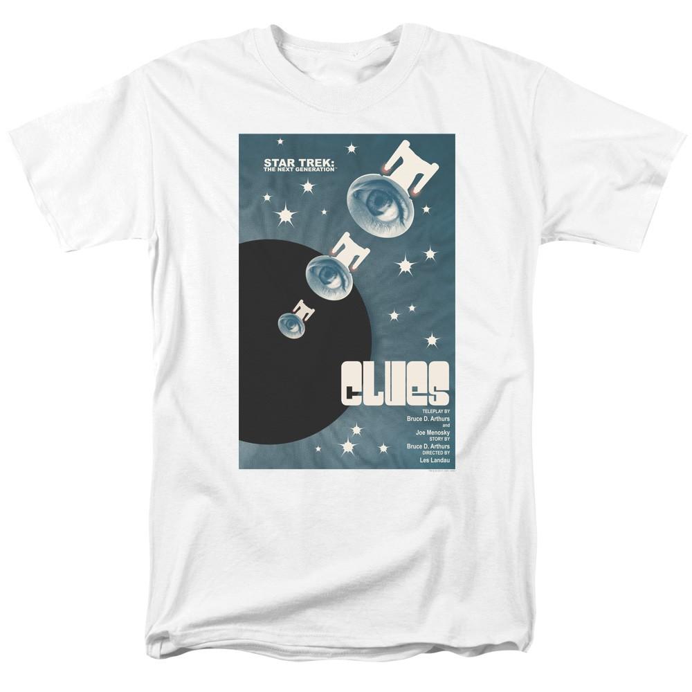 Star Trek - Tng Season 4 Episode 14 - Adult Unisex Short Sleeve T-Shirt - White M