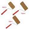Sponge Paint Roller DIY Tool Art Decorator Sturdy Texture Painting Brush Tool Wall Painting for Interior Garden Door Ceiling