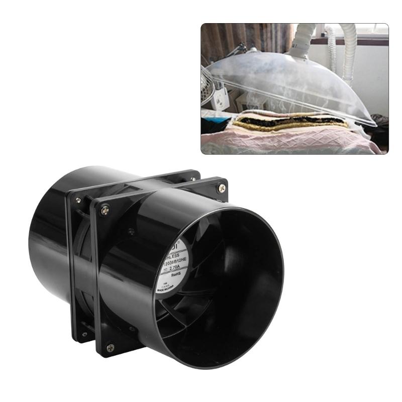 Compactly Exhaust Fan 6000RPM Double Ball Bearing Perfect For Small Spaces And DIY Projects Cooling Fan Air Blower