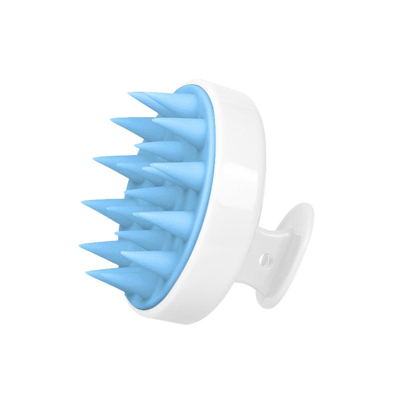 1 buc Perie de șampon din silicon Perie de masaj corporală Perie de baie de duș Instrument de coafură pentru salon Pieptene de masaj al scalpului Pieptene de spălat păr