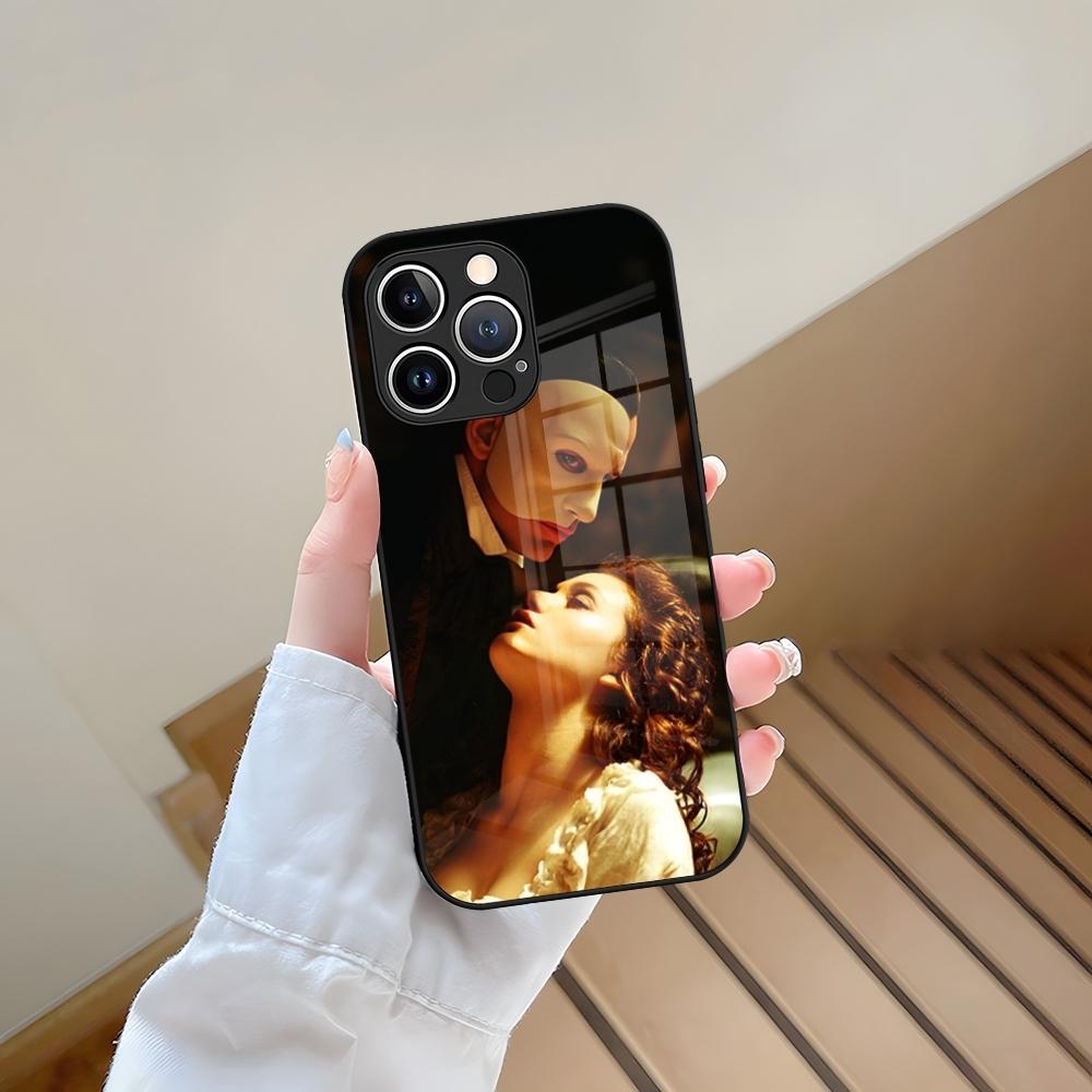 Phone Case Tempered Glass For IPhone 13 17 15 16 14 12 11 Pro Max Plus Mini XR XS SE2020 Coque The Phantom Of The Opera