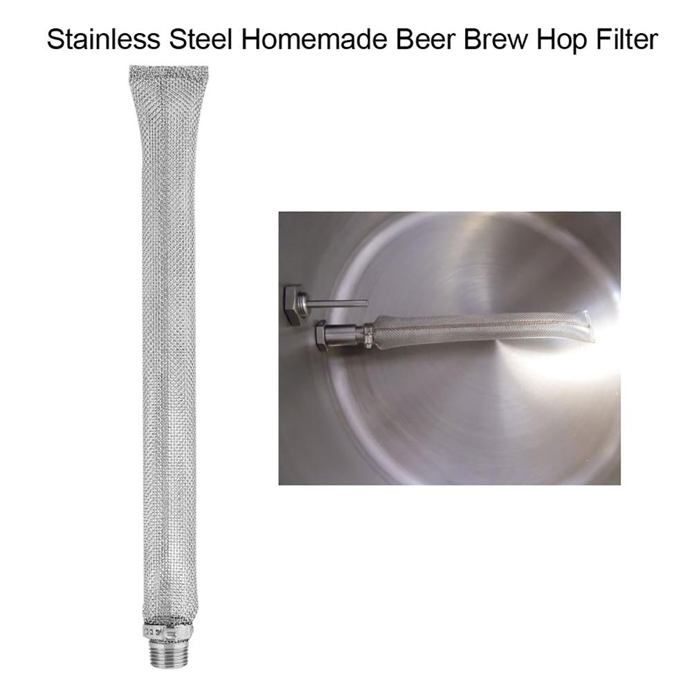 Mesh Filter Beer Brew Filter 1/2in NPT Home Brewing Filter For Kettle Mash Tun