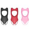 Dámské Micro Bikini Monokiny Plavky Vysoký střih Rozkrokové punčochové kalhoty Tanga Trikot Catsuit Teddy Body Body Spodní prádlo Noční klub Oblečení