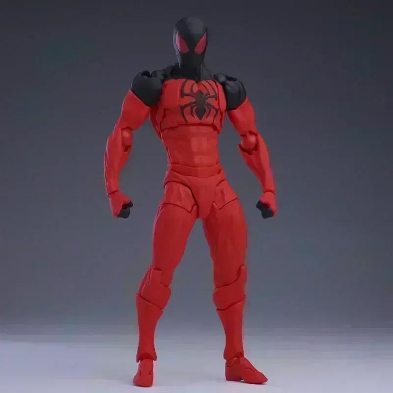 

Mess Toys Фигурка Человека-паука Превосходный Черный Костюм Сосед Симбиот MessToys Алая Экшн Человек-паук ГОРЯЧИЙ CT Подвижная Сочлененная Масштаб Детализированная 2