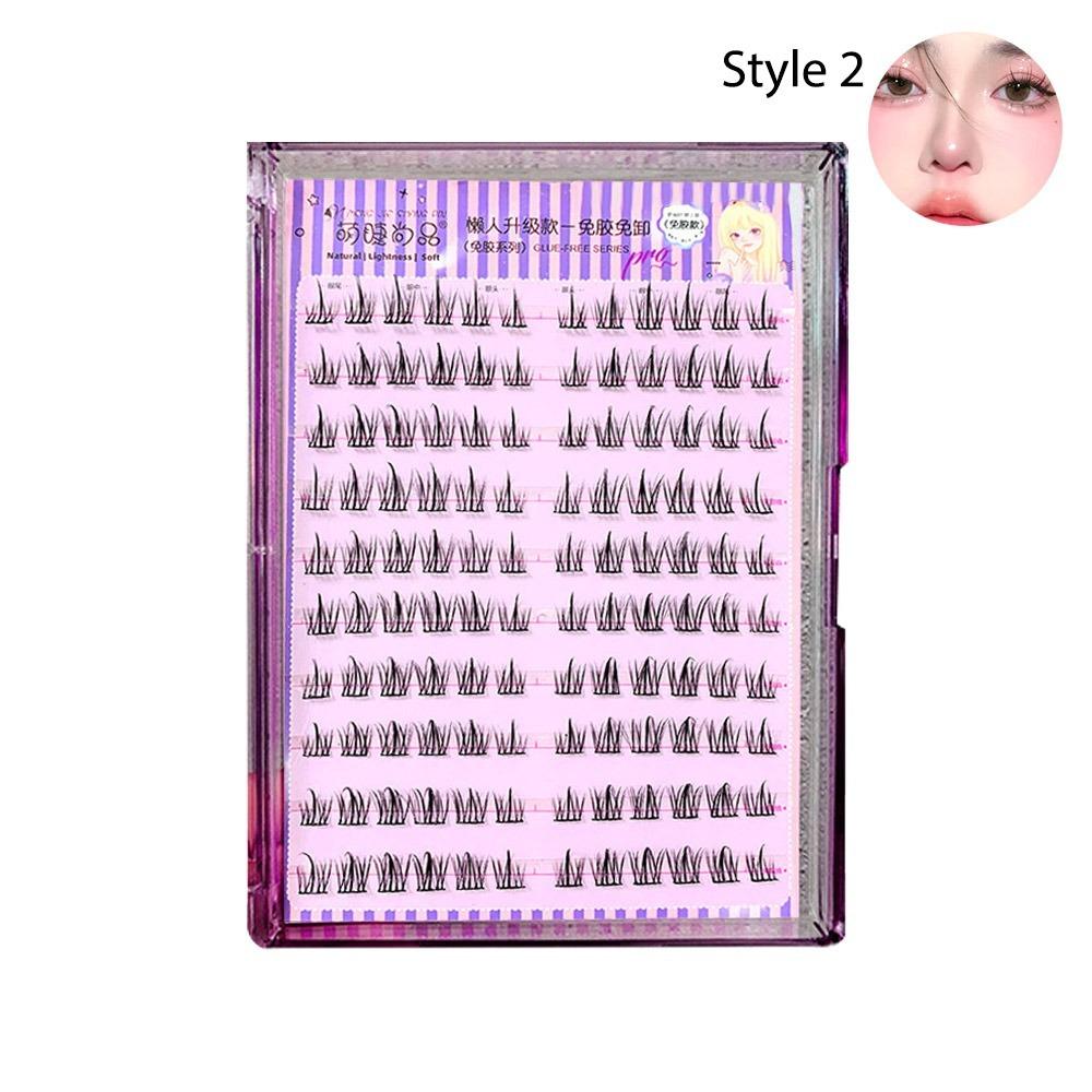 Press On Self Adhesive Cluster Lashes Accurate Lashes Self Adhesive  DIY Eyelash Extension