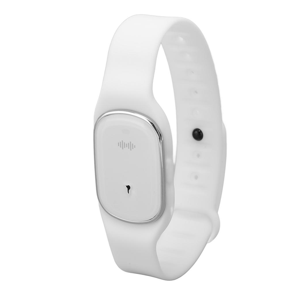 Repellent Watch USB Charging Long Lasting Portable Sonic Electronic Repellent Wristband Watch White