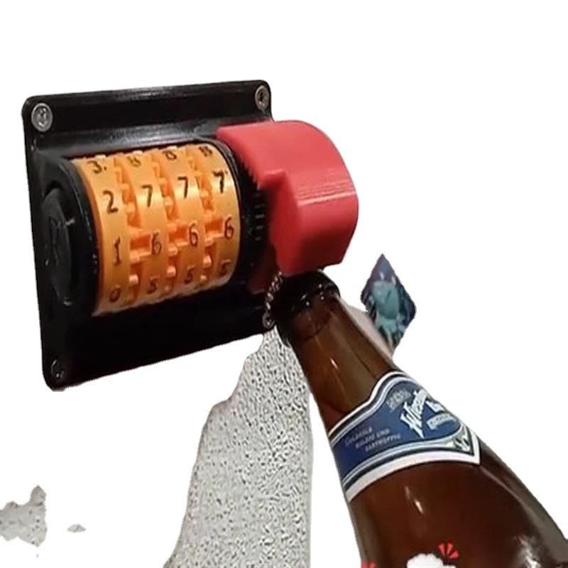 Kreativ Ölflaskkapsyl Räknare Flasköppnare Fars dagspresent Avstressande Servis