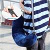 Space-saving Fillable Neck Pillow Adjustable Straps Stuffable Pillowcase  Airplane Travel