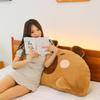 Ugly Cute Capybara Sofa Bedside Pillow Kapibara Throw Pillow Office Nap Pillow