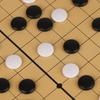 Jogo de Tabuleiro Antigo Chinês Weiqi Damas Mesa Dobrável Conjunto de Xadrez Go Jogo de Xadrez Brinquedo Presentes Plástico Jogo de Go