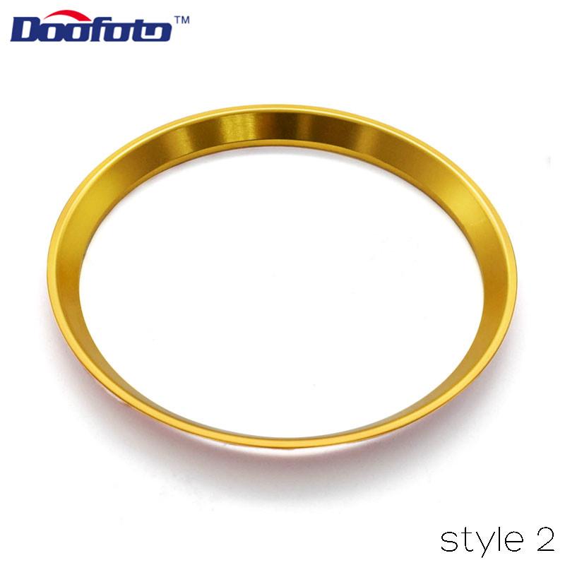 Automotive Interior Decoration Steering Wheel Sticker For  W204 W205 W203 W210 W212 Car Accessories Styling