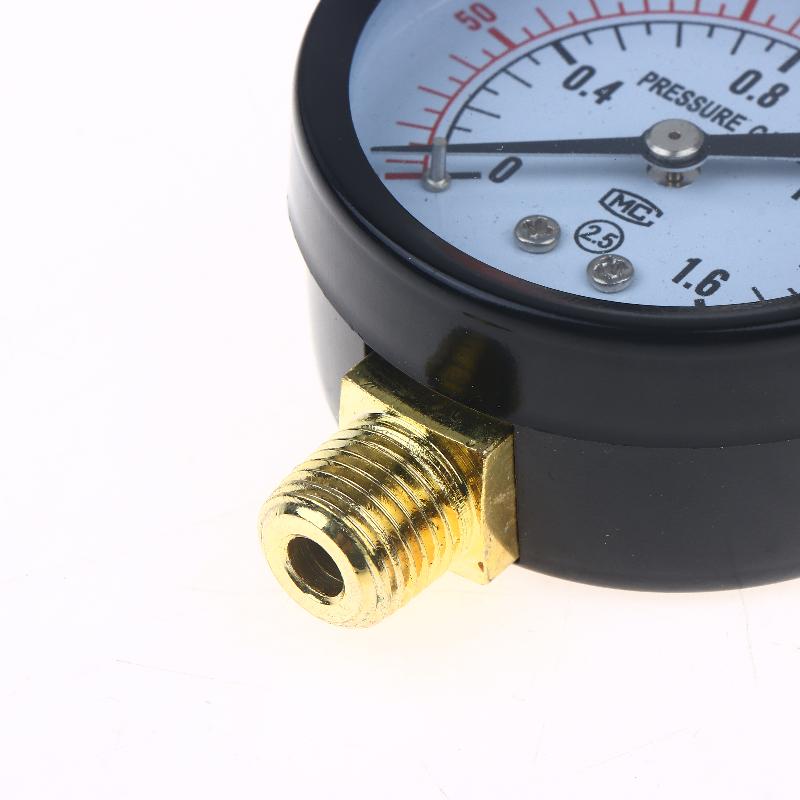 1Pcs 0-25Bar 0-10Bar 0-12Bar Hydraulic Fluid Measuring Instrument Air Compressor Pressure Gauge Diy Accessories
