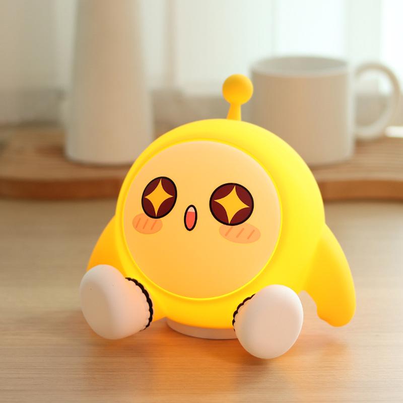 Cloud Silicone Rechargeable Night Light - Creative Bedside & Desk Atmosphere Lamp Y