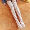 Japanese Girl Animal Modeling Knee Socks Striped Cute Compression Autumn Winter Warm Sock Kawaii Cozy Long Thigh High Socks