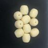 10Pcs Shell Powder Ruyi Pattern Barrel Beads 13x19mm Ivory Carved Drum Spacer Beads for DIY Bracelet Jewelry Making
