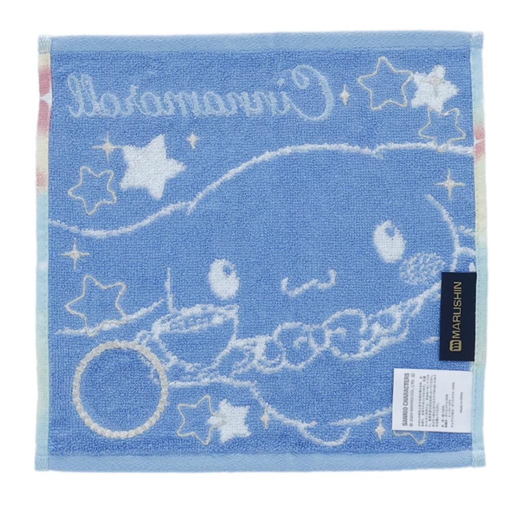 Marushin Mini Sanrio Yumekira Antibacterial and Perfect as a 3725007900 Towel, Cinnamoroll, Cinnamon, 100% Cotton, Deodorizing, Gift,