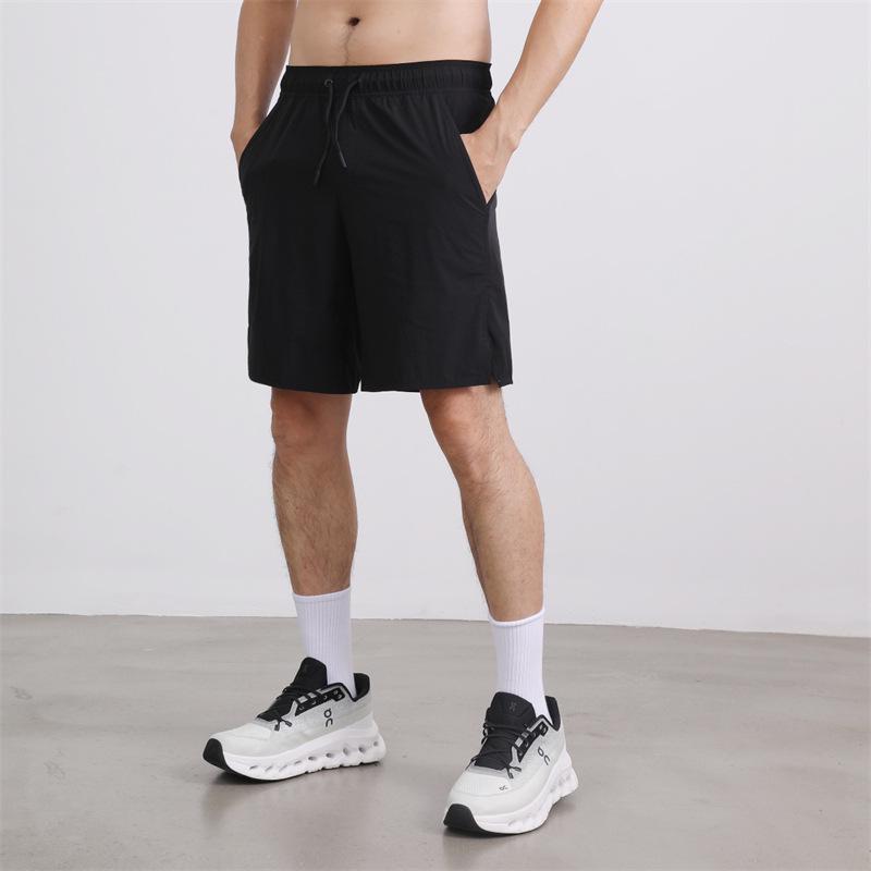 

LULU Мужские быстросохнущие спортивные бриджи DRI-FIT свободного кроя Extra Large чёрный