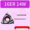 CNC High Hardness Threading Inserts for Internal/External Use (16ER/IRAG60) 1.5/2.0/2.5 Sizes, 40-60° Angles