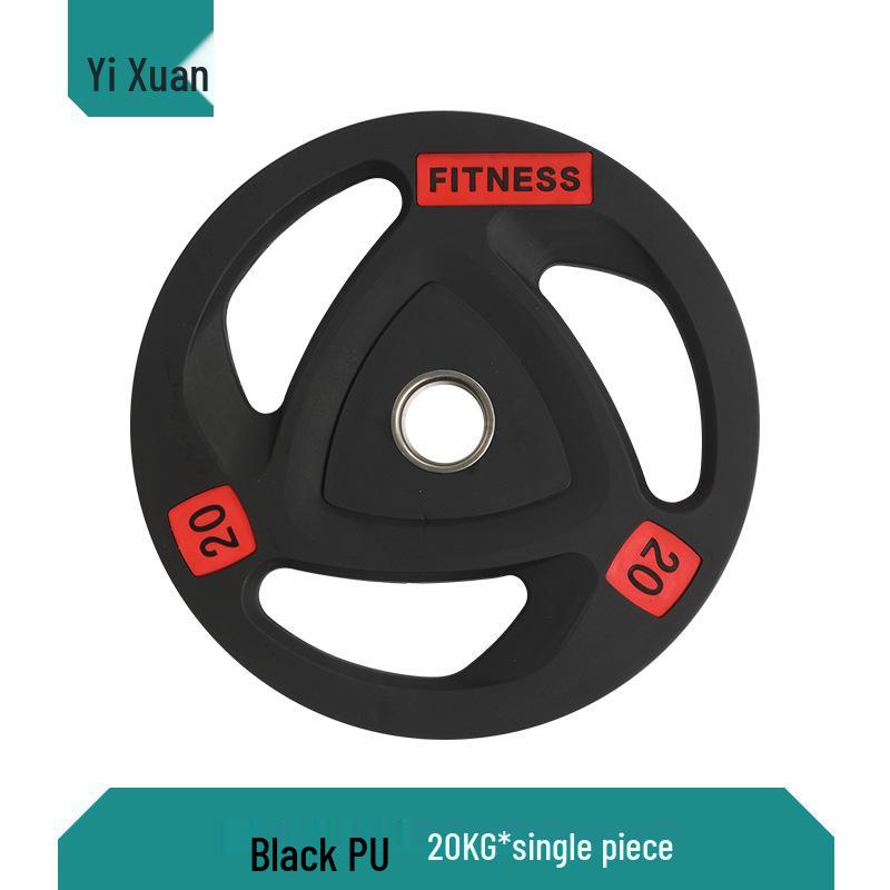 

Кольорові ПУ диски для штанги з гумовим покриттям та ручками для важкої атлетики та змагань