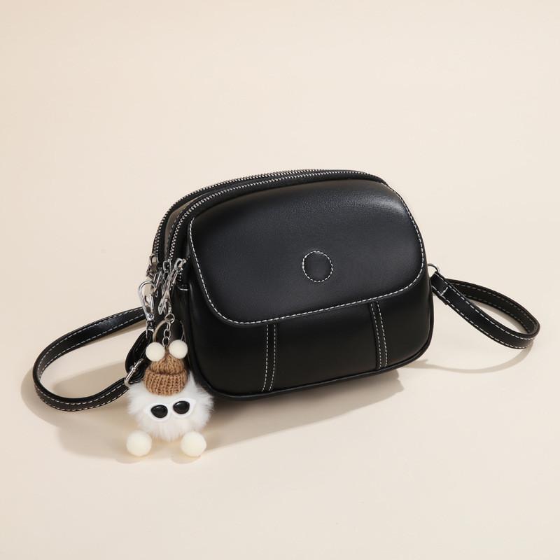 Stylish 2024 Autumn Color Block Handbag Chic Small Shoulder Crossbody Bag